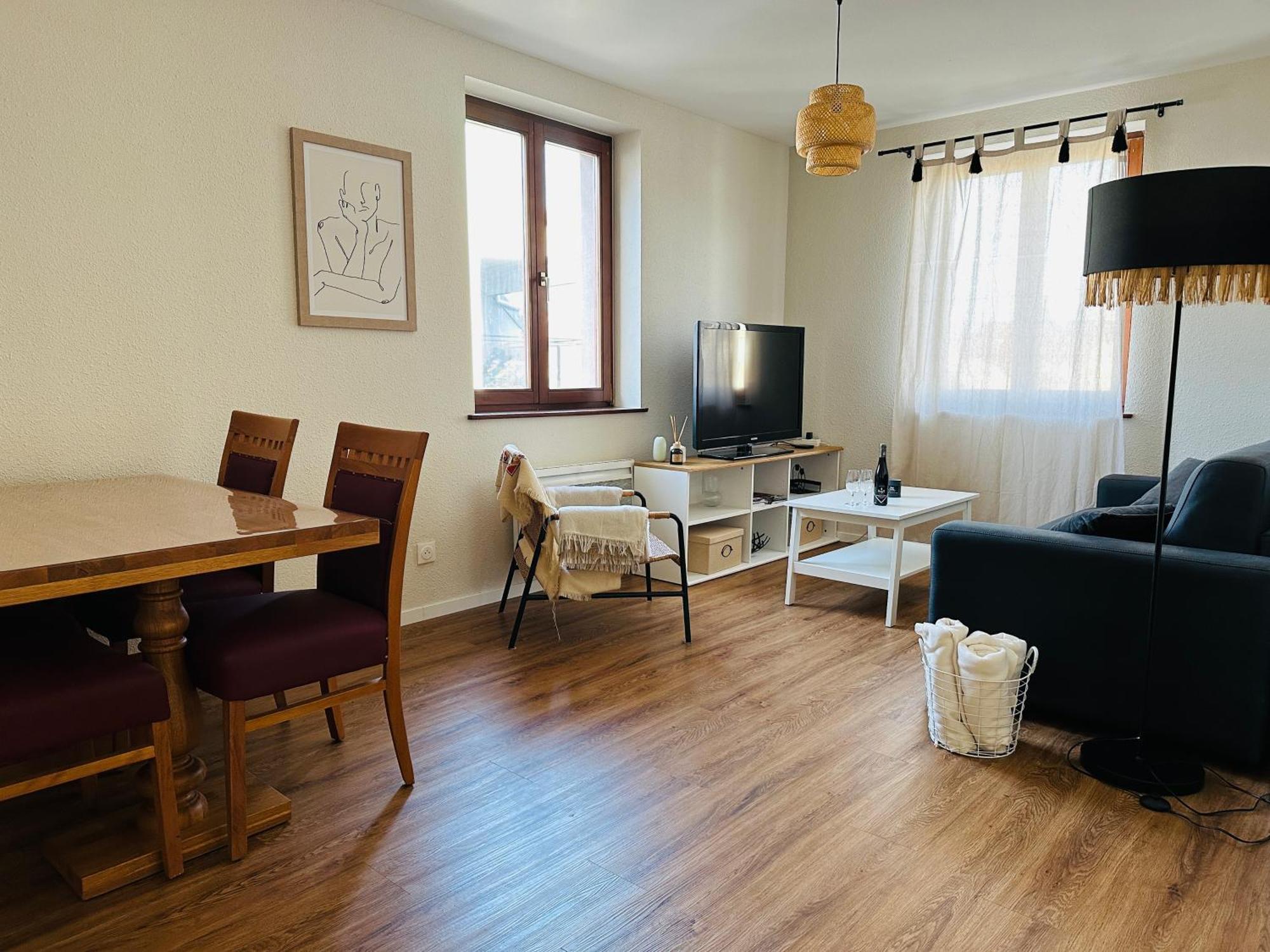 Charmant Appartement 2 Pieces Ostheim Esterno foto